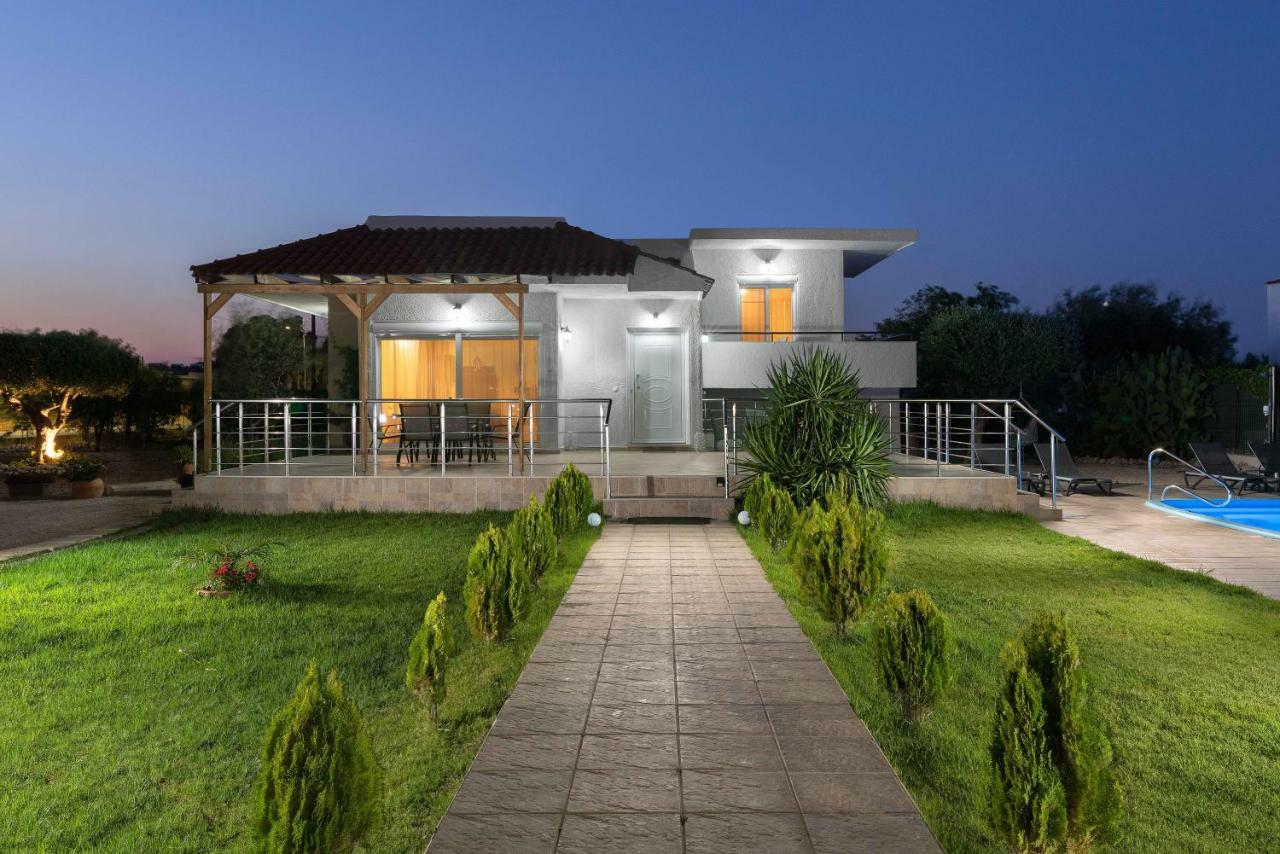 Sugar View Villa In Kolymbia Dış mekan fotoğraf